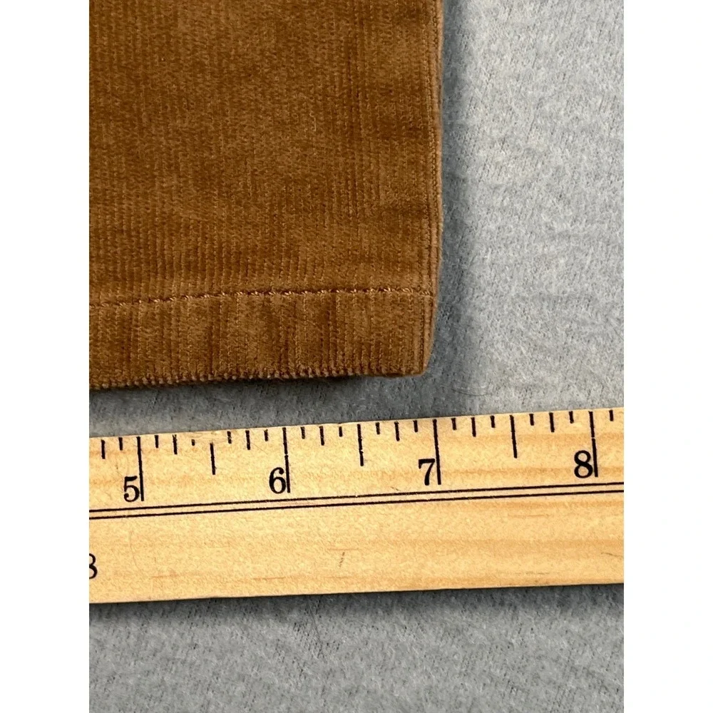 Banana Republic High Rise Slim Corduroy Pants Tan Men 32x14 fit (34x28)‎
